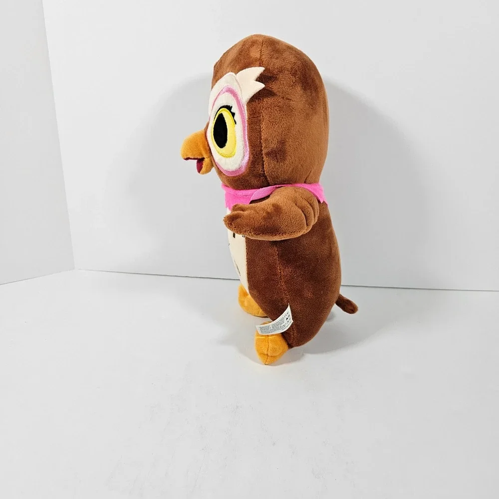 Hooray Heroes Owl Plush Mrs Hootwit Brown Pink Glasses Stuffed Animal Toy 2019